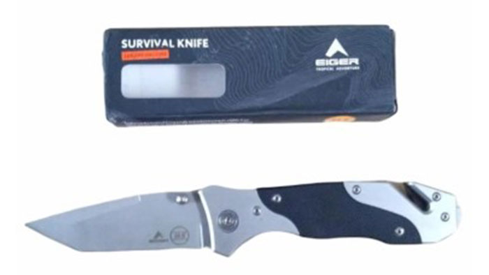 Pisau Lipat Eiger Wolf Tooth Knives Cocok Untuk Survival